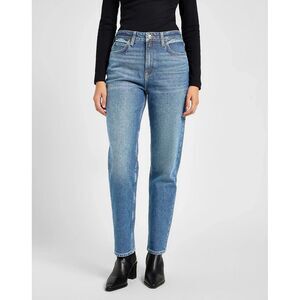 LEE Women's Carol Classic Straight Worn Iris Blue Denim Jeans Size‎ 26/29